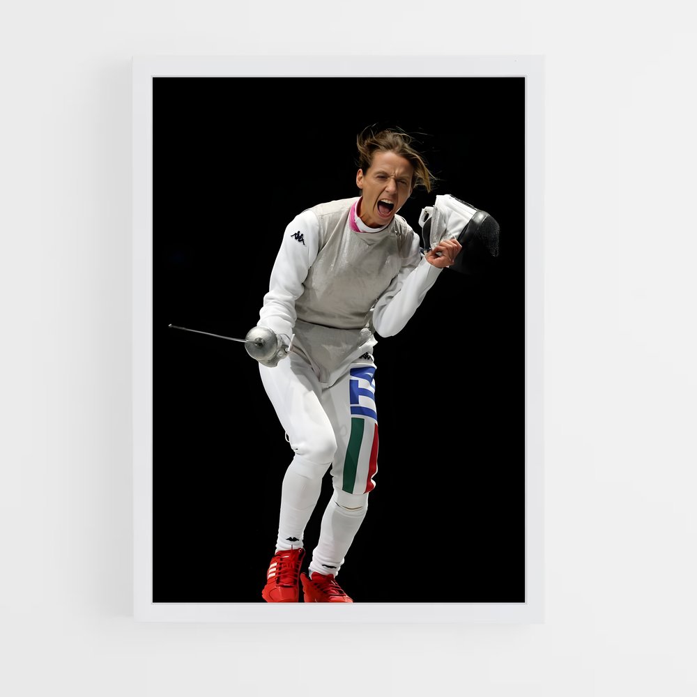 Poster Duel d'Épée – affiche Escrime (vue 3)